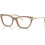 Emporio Armani EA3262 6263 Γυναικείος Σκελετός Γυαλιών Οράσεως Κοκάλινος Μεταλλικός Χρυσός Καφέ