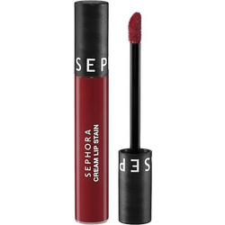 Sephora Cream Lip Stain 17 Dark Red Long Lasting Matte Velvet Κραγιόν Liquid 5ml