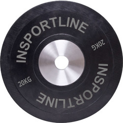 Insportline Δίσκος Ολυμπιακού Τύπου Bumper 20kg Φ50mm