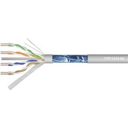 TOPELCOM S/FTP Cat.6 Καλώδιο Δικτύου Ethernet 1m Grey 02.004.0077