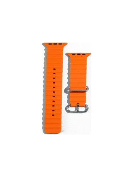 XO BT02A Marine Λουράκι Σιλικόνης Orange (Apple Watch 38 / 40 / 41mm)