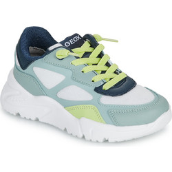 Geox Παιδικά Sneakers Πράσινο Mint Navy Μπλε J55MQE01454C1ZF3
