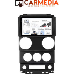 Carmedia CMDU4095-4 Jeep Wrangler 2006-2011 Ηχοσύστημα Αυτοκινήτου με Οθόνη Αφής Bluetooth & GPS