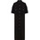 Funky Buddha Midi Καθημερινό Φόρεμα Σεμιζιέ Μεταξωτό Μαύρο FBL011-100-13