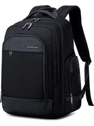 Arctic Hunter B00683 Αδιάβροχο Backpack Laptop 15.6" Black