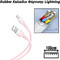 USB-A to Lightning Cable 1m Pink 1124005