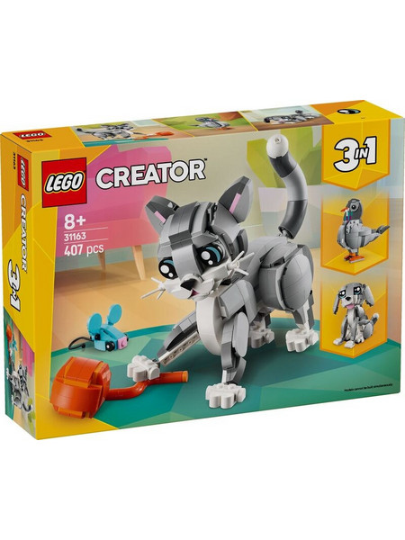 Lego Creator 3-in-1 Playful Cat για 8+ Ετών 31163