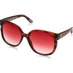 Neff 695415124 Γυναικεία Γυαλιά Ηλίου Στρογγυλά Κοκάλινα Ταρταρούγα με Κόκκινο Φακό