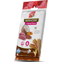 Farmina N&D Quinoa Skin & Coat Dental Treat Adult Medium & Maxi with Venison, Quinoa, Coconut & Turmeric 110gr