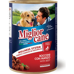 Morando Migliorcane με Wellness System with Beef 405gr