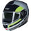 Nolan N90-3 Roboto 346 Grey Black Yellow Κράνος Μηχανής Flip-Up 1630gr