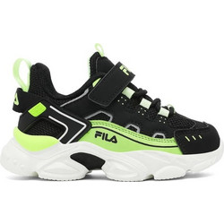 Fila Memory Spinel 3 Παιδικά Sneakers Μαύρα Lime 7YF33002-066