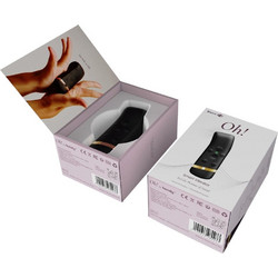 Oh! my Handy Vibrator Κλειτοριδικός Δονητής για Ζευγάρια με App Control Μαύρος