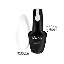 Mixcoco Hard Gel White 02 Ημιμόνιμο Βερνίκι Νυχιών 15ml