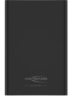 Ansmann PB222 Power Bank 10000mAh με 2 Θύρες USB-A & Θύρα USB-C Quick Charge 3.0 & Power Delivery Black