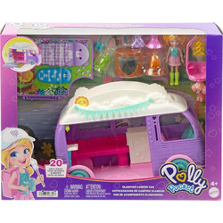 Mattel Polly Pocket Glamping Τροχόσπιτο
