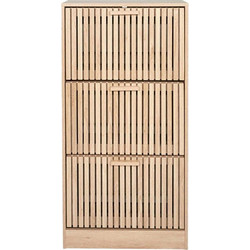 Home Deco Παπουτσοθήκη Ξύλινη Klaus Φυσικό Χρώμα M60xΠ24xY113cm HD0206FS