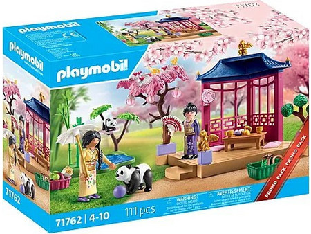Playmobil My Life Ασιατικός Κήπος με Κιόσκι & Πάντα για 4-10 Ετών 71762