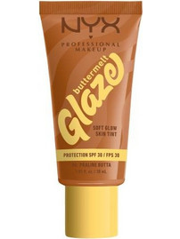 Nyx Buttermelt Glaze 06 Praline Butta Liquid Make Up SPF30 30ml