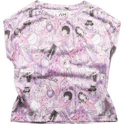 Losan Παιδικό T-Shirt Αμάνικο Πολύχρωμο Λιλά 226188