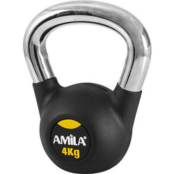 Amila 44495 Kettlebell Βινυλίου 4kg