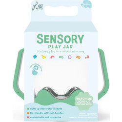 Glo Pals Sensory Jar Green Lucky Charm