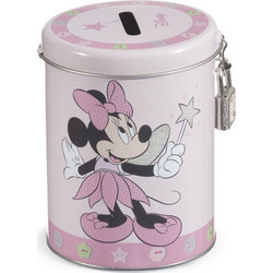 Parisis Μπομπονιέρα Βάπτισης Κουμπαράς Minnie Mouse Νεράιδα από Μέταλλο ΤΜ1920