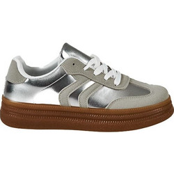 Mitsuko Γυναικεία Sneakers Ασημί GS09655W-SIL