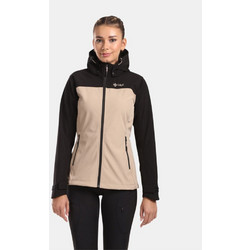 Kilpi Ravia Γυναικείο Μπουφάν Softshell Μακρύ Αδιάβροχο Εκρού WL0109KI-BEG
