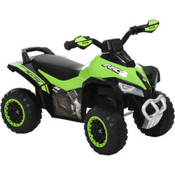 HOMCOM Quad Ποδοκίνητο Παιδική Γουρούνα Πράσινη