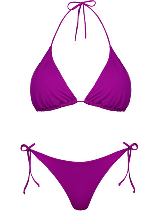 Rock Club Bikini Set Τριγωνάκι Μωβ BP-5012