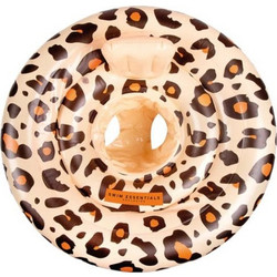 Swim Essentials Leopard Βρεφικό Σωσίβιο Swimtrainer 69cm για 3-12 Μηνών Μπεζ SWE-2020SE103