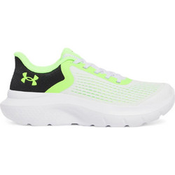 Under Armour Rogue 5 AL Παιδικά Αθλητικά Παπούτσια για Τρέξιμο Λευκά Lime 3028268-100