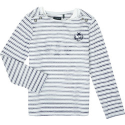 Ikks Παιδικό T-Shirt Μακρυμάνικο Λευκό Μπλε XS10052-19-J