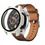 Glass protector Πλαστική Θήκη με Προστασία Οθόνης για Huawei Watch GT3 42mm Λευκή