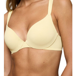 Triumph Body Make-Up Illusion Σουτιέν για Βαθύ Ντεκολτέ με Ελαφριά Ενίσχυση με Μπανέλα Κίτρινο 10217848