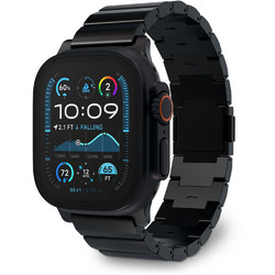 Decoded Titanium Λουράκι Μεταλλικό Black (Apple Watch Ultra 49mm)