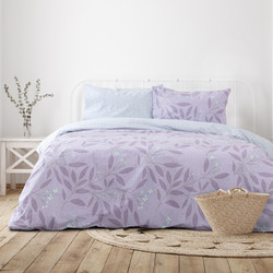 Kocoon Σετ Σεντόνια Μονά Βαμβακερά 160x270 Louisa Lilac Ciel