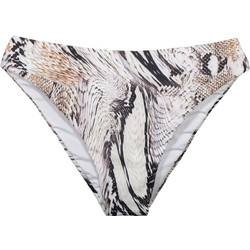 Solano Ψηλόμεσο Bikini Slip Animal Print Μπεζ 40-3593