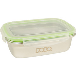 Polo Transparent Cup Δοχείο Φαγητού Θερμός Inox 850ml Πράσινο Ασημί 489400