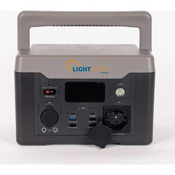Eurolamp LIGHTBORN SYSTEMS 569.4WH600W Power Station 569.4Wh 2xAC 2xDC 2xUSB-A 1xUSB-C