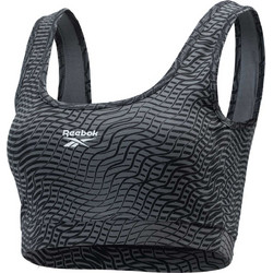 Reebok Αθλητικό Μπουστάκι με Χαμηλή Στήριξη Ανθρακί 100215036