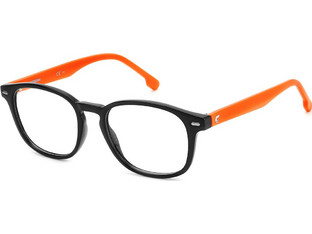 Carrera CA2043T 8LZ Ανδρικός Σκελετός Γυαλιών Οράσεως Κοκάλινος Μαύρος Πορτοκαλί