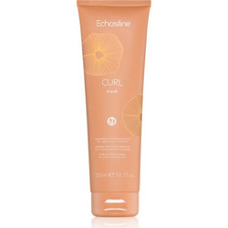 Echosline Curl Μάσκα Μαλλιών για Όγκο για Σγουρά Μαλλιά 300ml