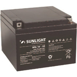 Sunlight SPA12-26 Μπαταρία VRLA-AGM 12V 26Ah