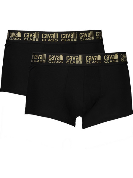 Cavalli Class Ανδρικά Μποξεράκια Σετ 2Pack Μαύρα QXO01FJD003-05051