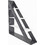 Hanah Home Βιβλιοθήκη 120x25x131.8cm 875ZNA4559