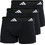 Adidas Active Flex Ανδρικά Μποξεράκια Σετ 3Pack Μαύρα JK3944