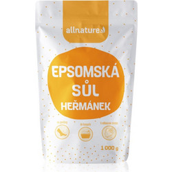 Allnature Chamomile Epsom Άλατα Μπάνιου Κρύσταλλοι 1kg