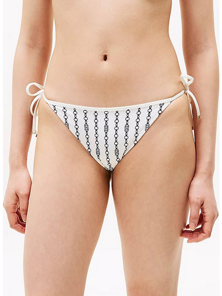 Tommy Hilfiger Bikini Brazil Λευκό UW0UW05316-0LB